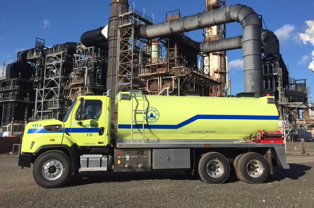 Phillips 66 foam tanker