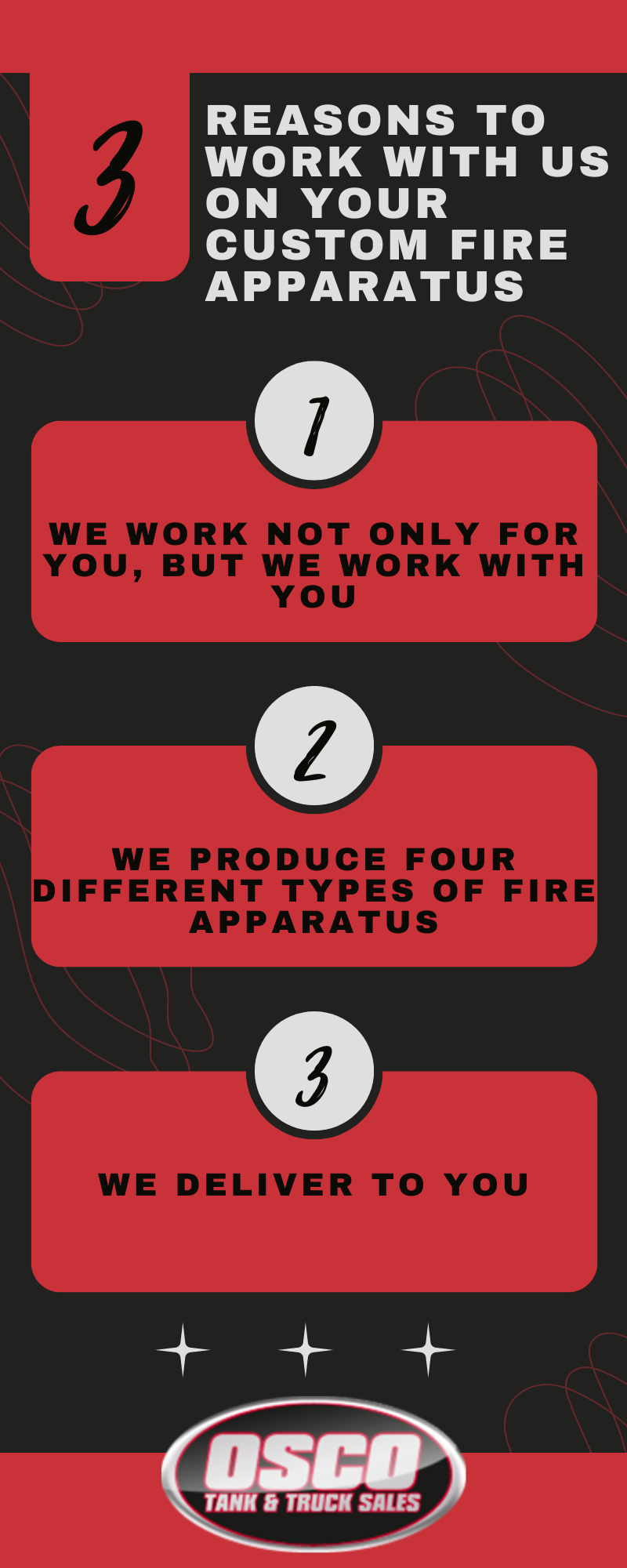3 Reasons To Work With Us On Your Custom Fire Apparatus
